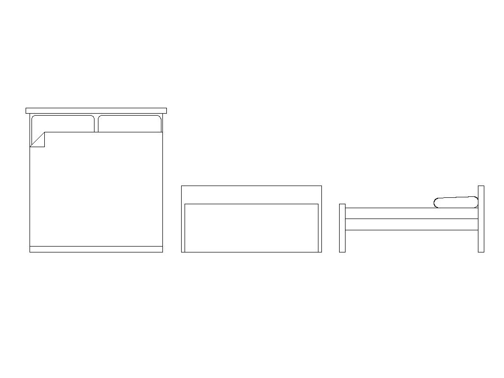 King Size Bed 72 x 72 inch