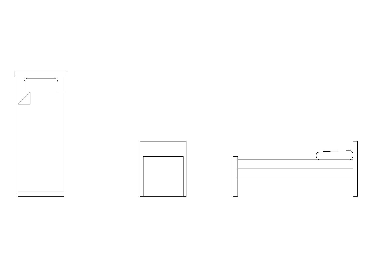 Small Single Bed 760 x 1905 mm