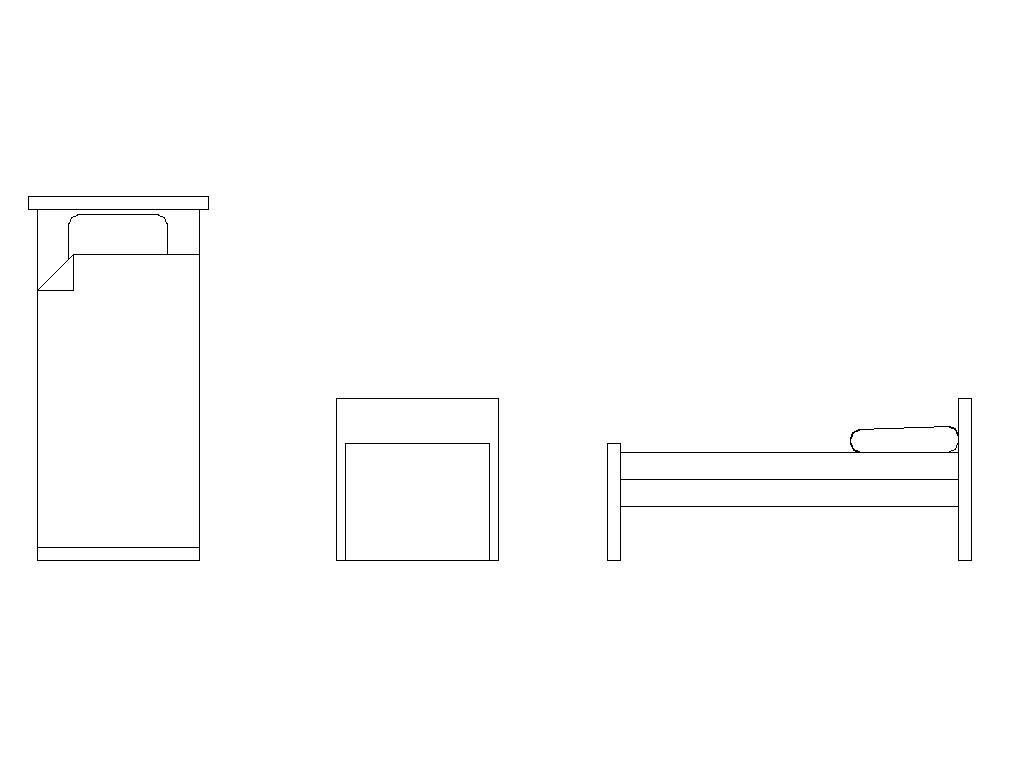 Single Bed 36 x 75 inch